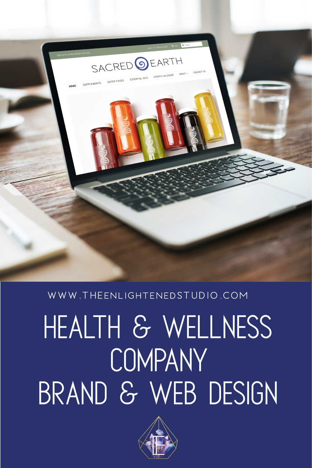 Health &amp; Wellness Boutique Logo &amp; Branding Design